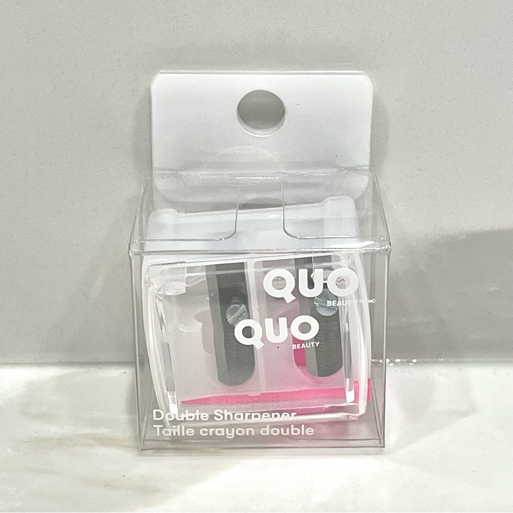 🟢10/$30 NEW Quo Beauty Double Pencil Sharpener